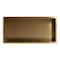 Alfi Brand 24" x 12" Brushed Gold PVD Stainless Steel Single Shelf Shower Niche ABNP2412-BG - alternate 9